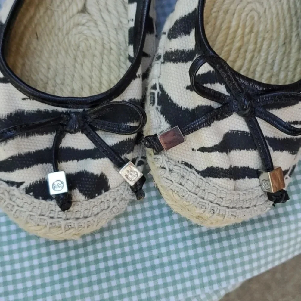 Michael Michael Kors Tiger  Stripe Flat espadrilles 7‎